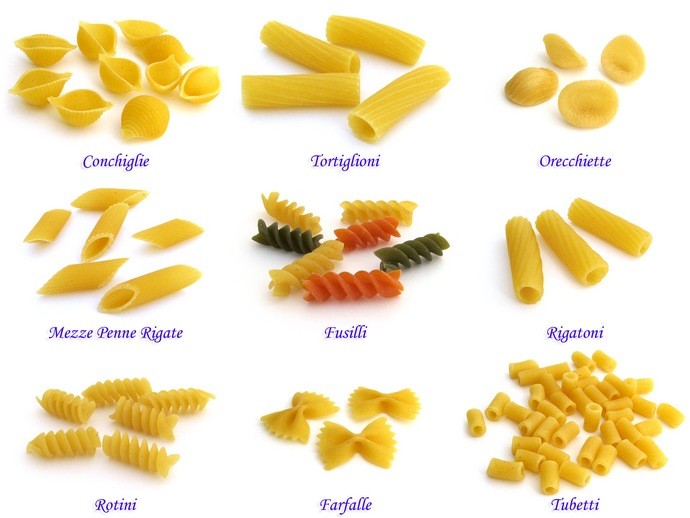 Short cut pasta macaroni sample: