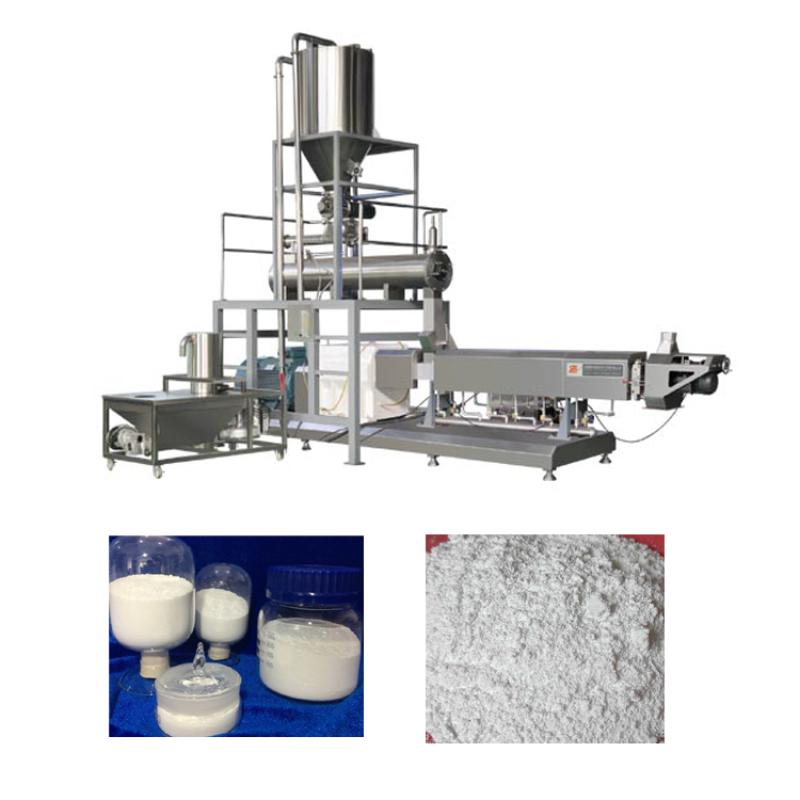 Modified starch production line can produce modified starch for adding the stickiness