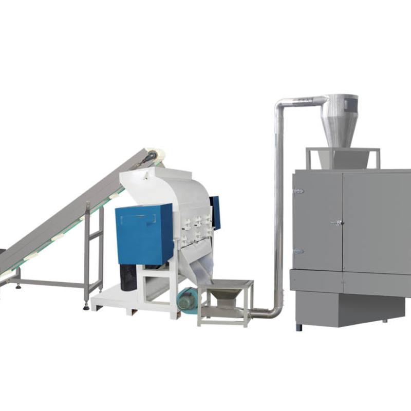 Here is our complete processing line of Bread crumb machine Main raw material: Corn flour and wheat flour Product: Bread crumb Capacity:150kg/hour, 250kg/hour and 500kg/hour Machine material: SUS304 Electric parts brand: SIEMENS  Product description: Bread crumb machine can produce various size of bread crumb food. The bread crumb is widely used in food additive, usually for fried food to make it crispy outside and soft inside. The bread crumb machine uses rice flour, corn flour and corn starch as raw mater