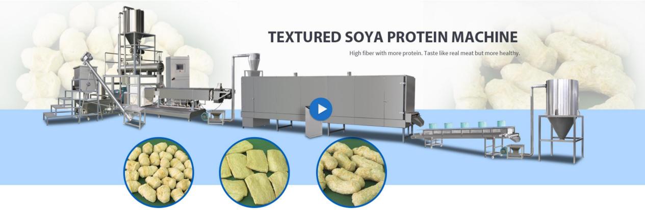 Soya Chunks Nugget Machine Description